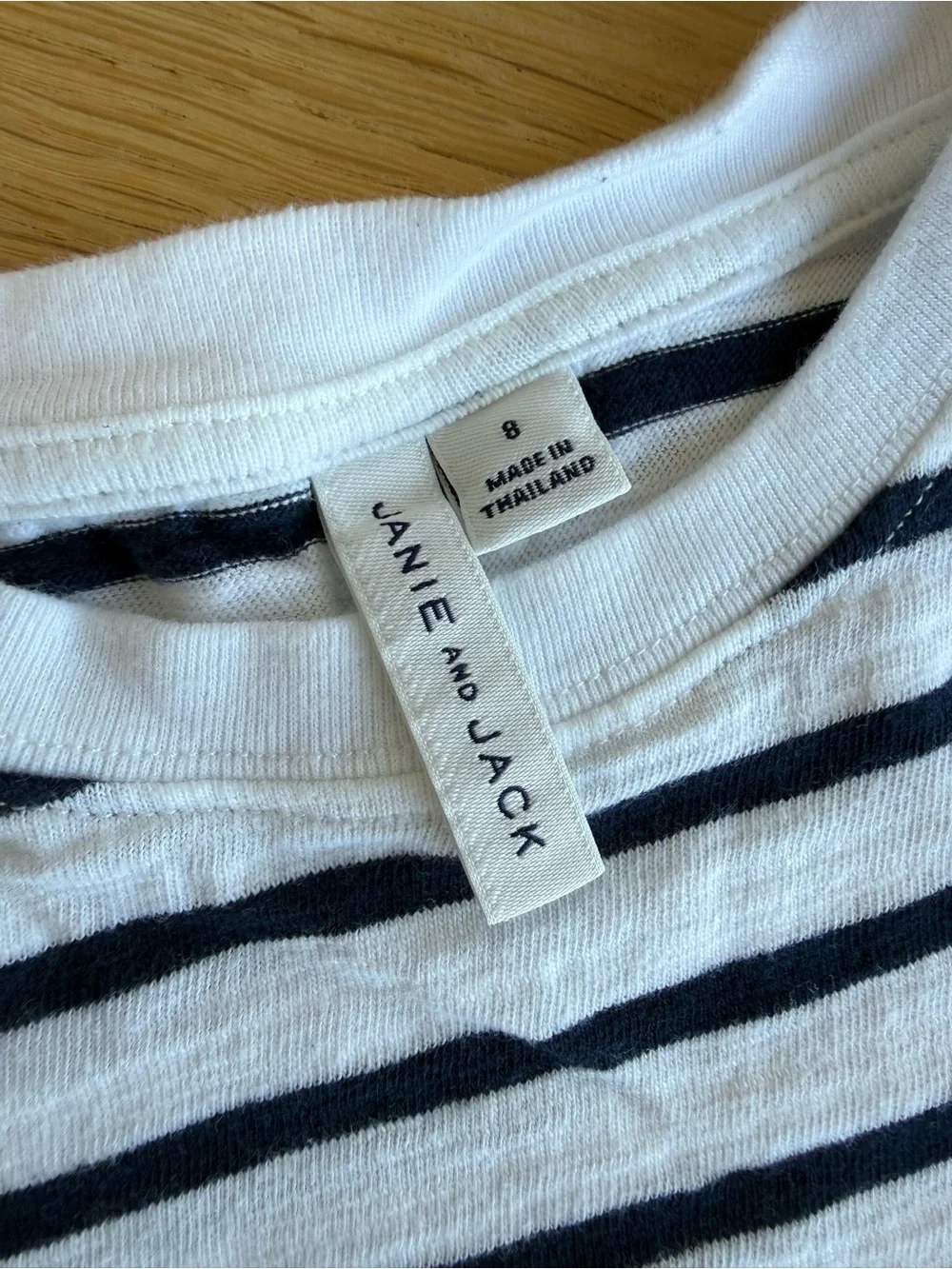 Janie and Jack Cotton Striped Tee